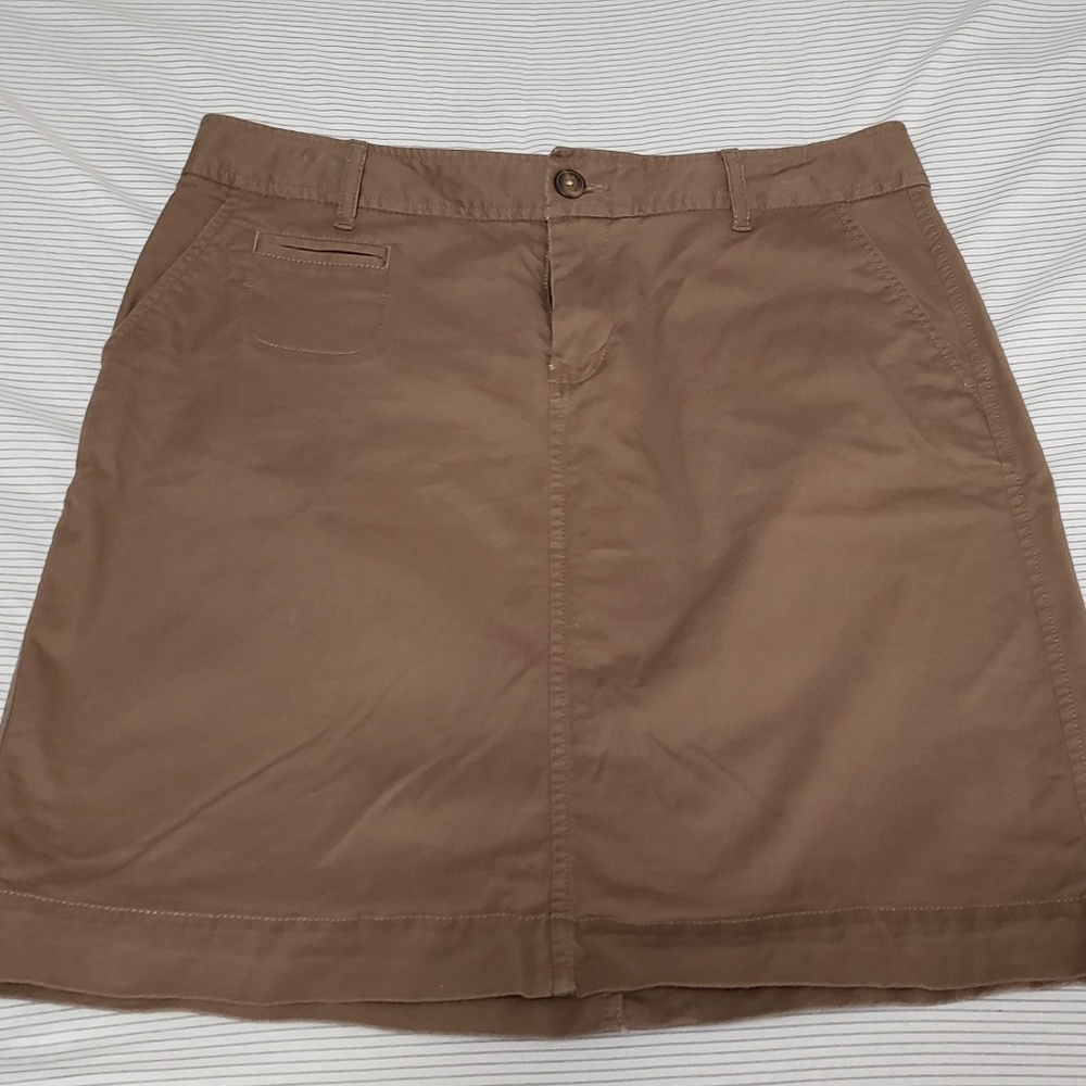 Old Navy Perfect Pencil Skirt Khaki